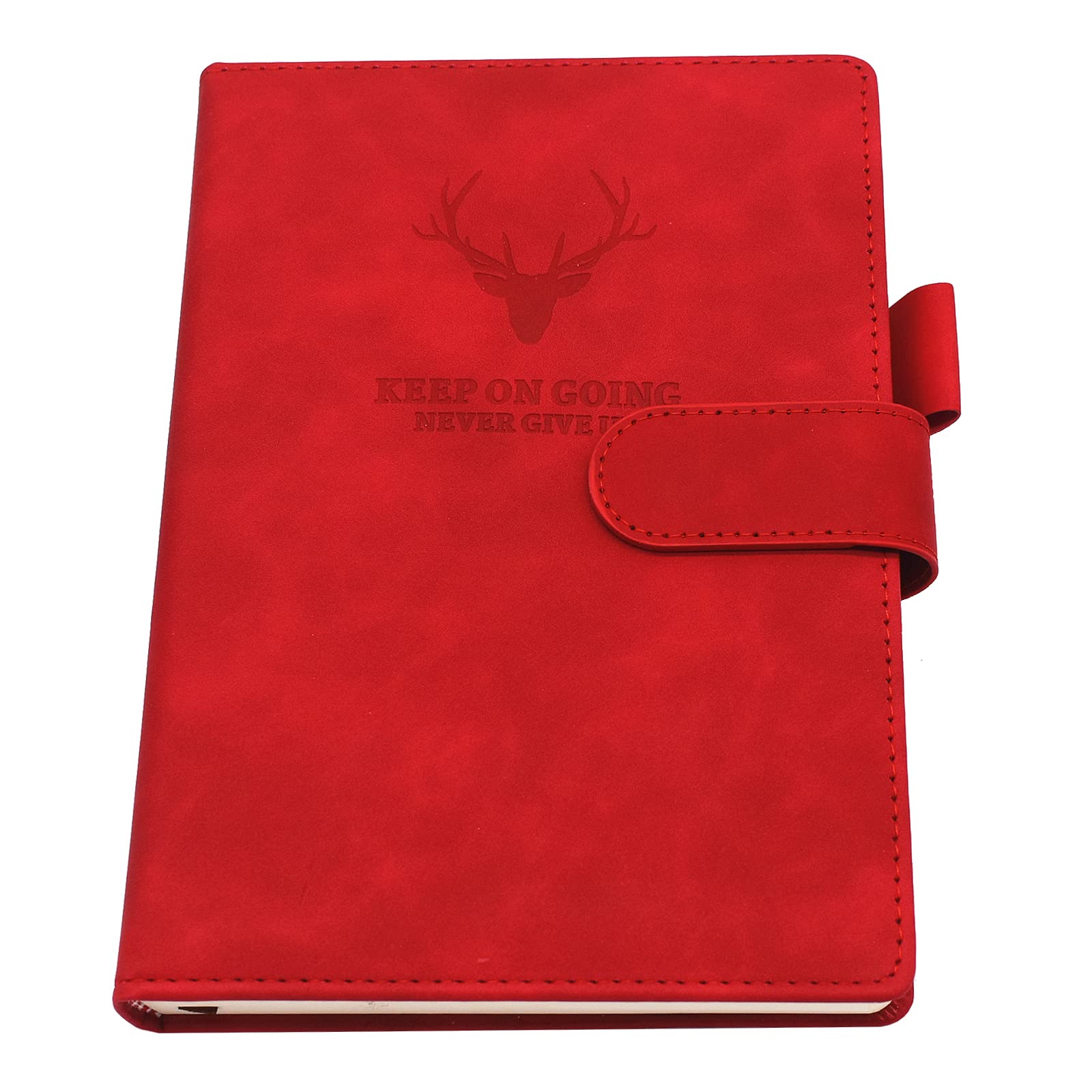 A5 Notebook Journal - Hardcover Executive Notebooks with Premium Thick Paper, College Lined Journal, 8.3"×5.8",360 Page, Perfect for Office Home School Business Writing & Note Taking (Red) — image 1