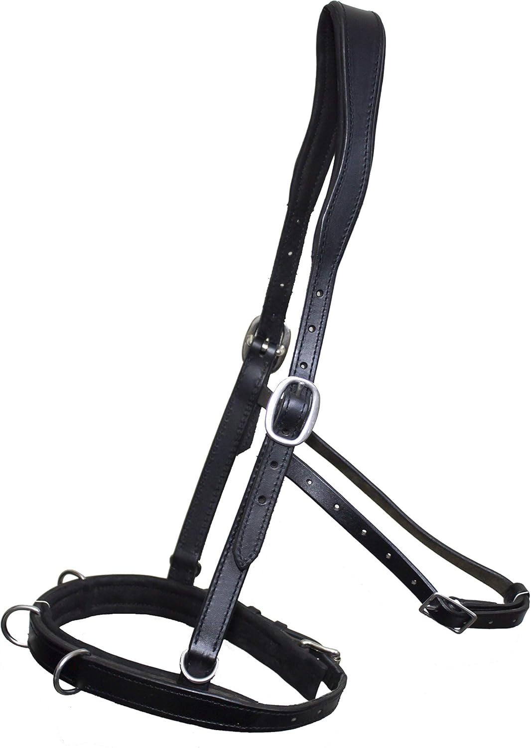 DP Saddlery's Soft Feel Leather Cavesson Stainless Steel