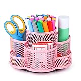 Pen Holder for Desk, Rotating Pencil Holder, Cup