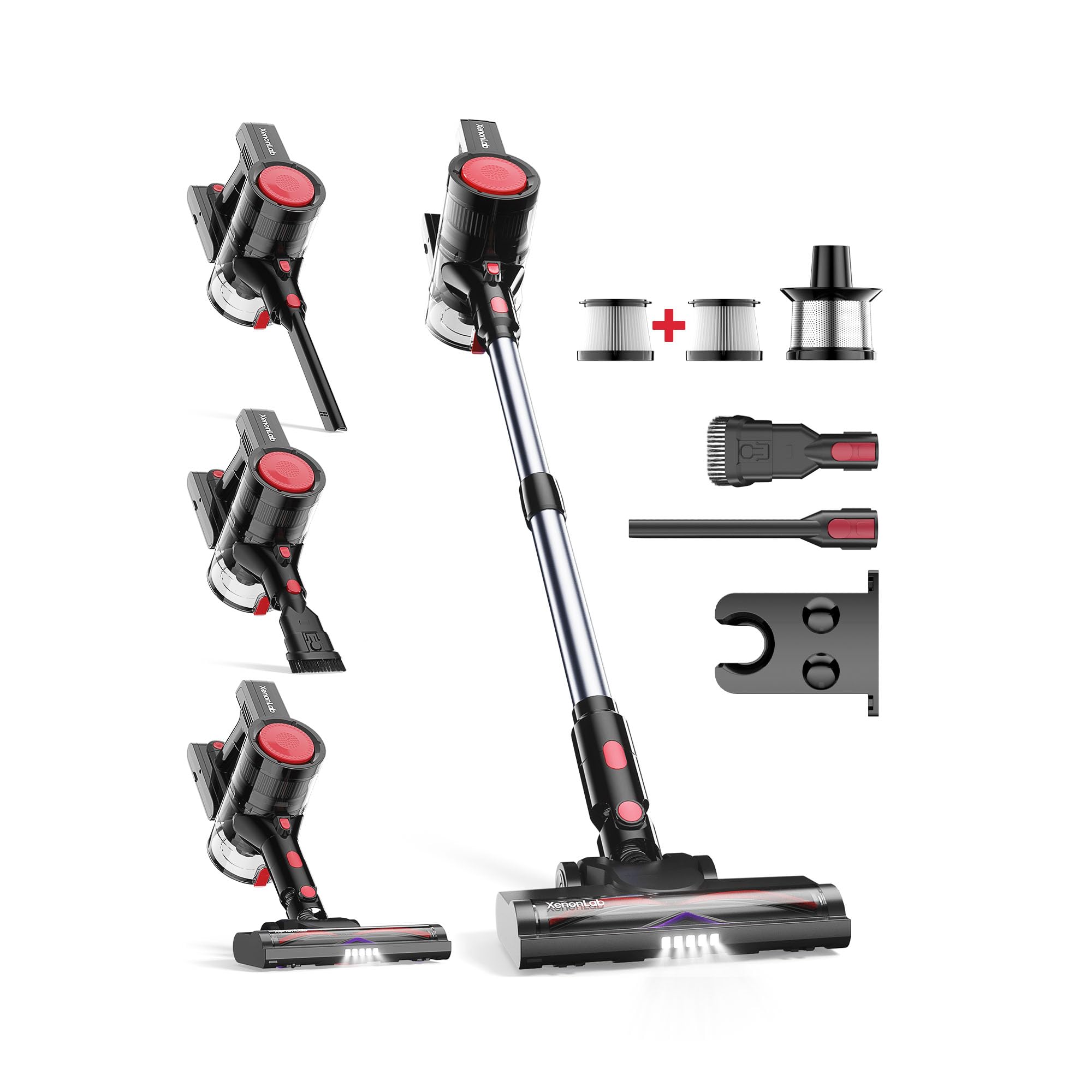 Photo 1 of PARTS ONLY ---------------------------------------------------------------------XenonLab Cordless Vacuum Cleaner, 45KPA Stick Vacuum Cleaners for Home with Up to 45 Mins Runtime, 6-in-1 Rechargeable Lightweight Vacuum with Powerful Suction for Carpets, Pe