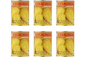 Chaokoh Jackfruit in Syrup 20oz (6 Pack)
