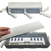 Realistic Airport Play Terminal for Model Planes&ndash; Fits Daron Planes, Moving Jetways, Removable Roof, Interior, See-Thru Windows &ndash; Collectible Toy for Aviation Enthusiasts (13&rdquo; x 5&rdquo;)