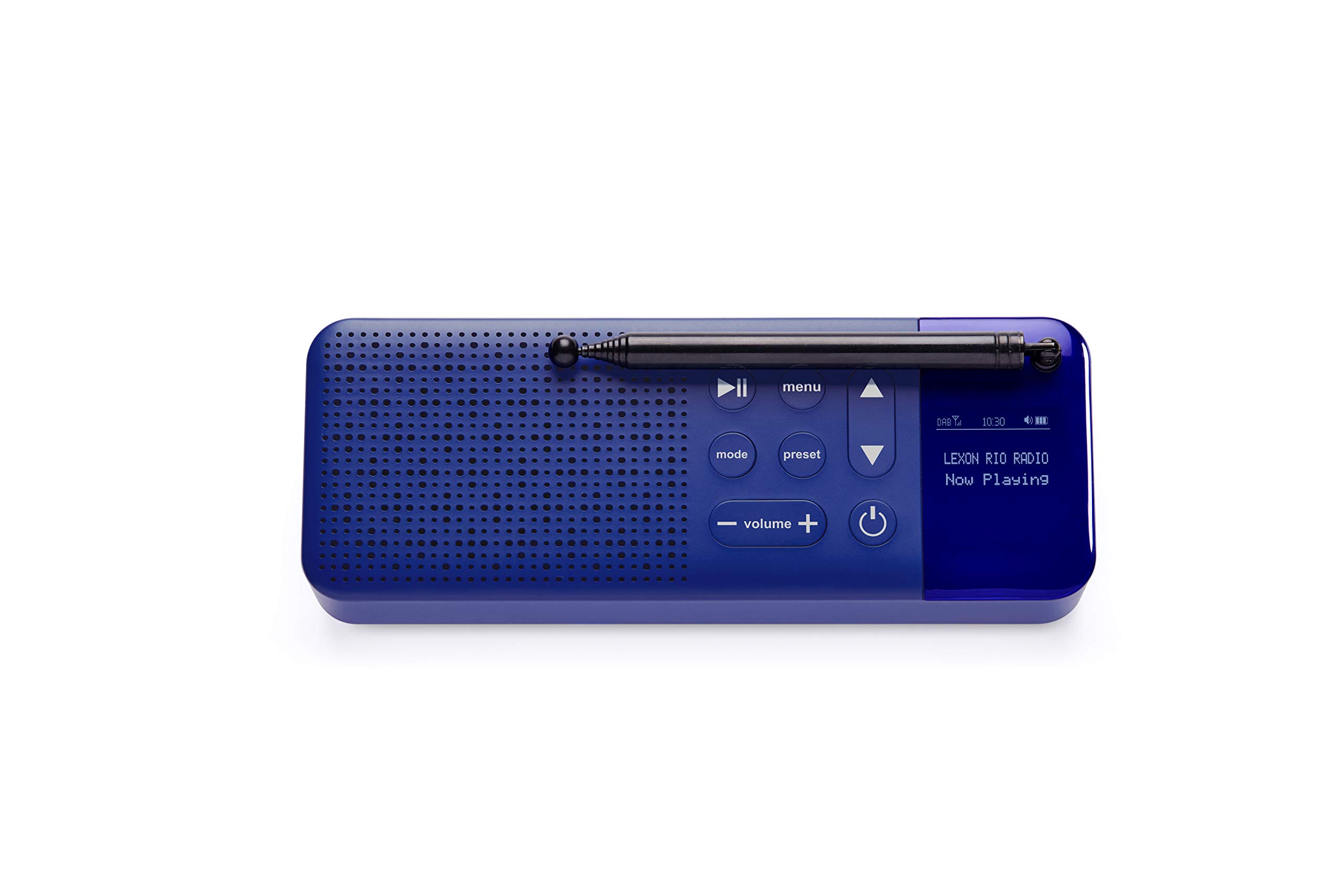 LEXON - Rio Dab+ & FM Radio, Bluetooth Speaker, 3 W Playtime - Blue