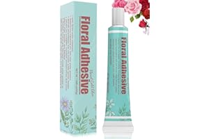 VIOMIS 50g Floral Adhesive Floral Glue for Fresh Flowers Corsages Boutonniere Wristlets Fast Drying Waterproof Gel Adhesive