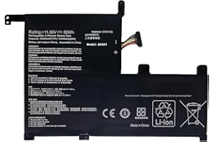 52Wh C31N1703 Laptop Battery Replacement for Asus for Zenbook for Flip UX561U UX561UA UX561UN Q525UA Q525U Q505UA Q525UA-BI7T
