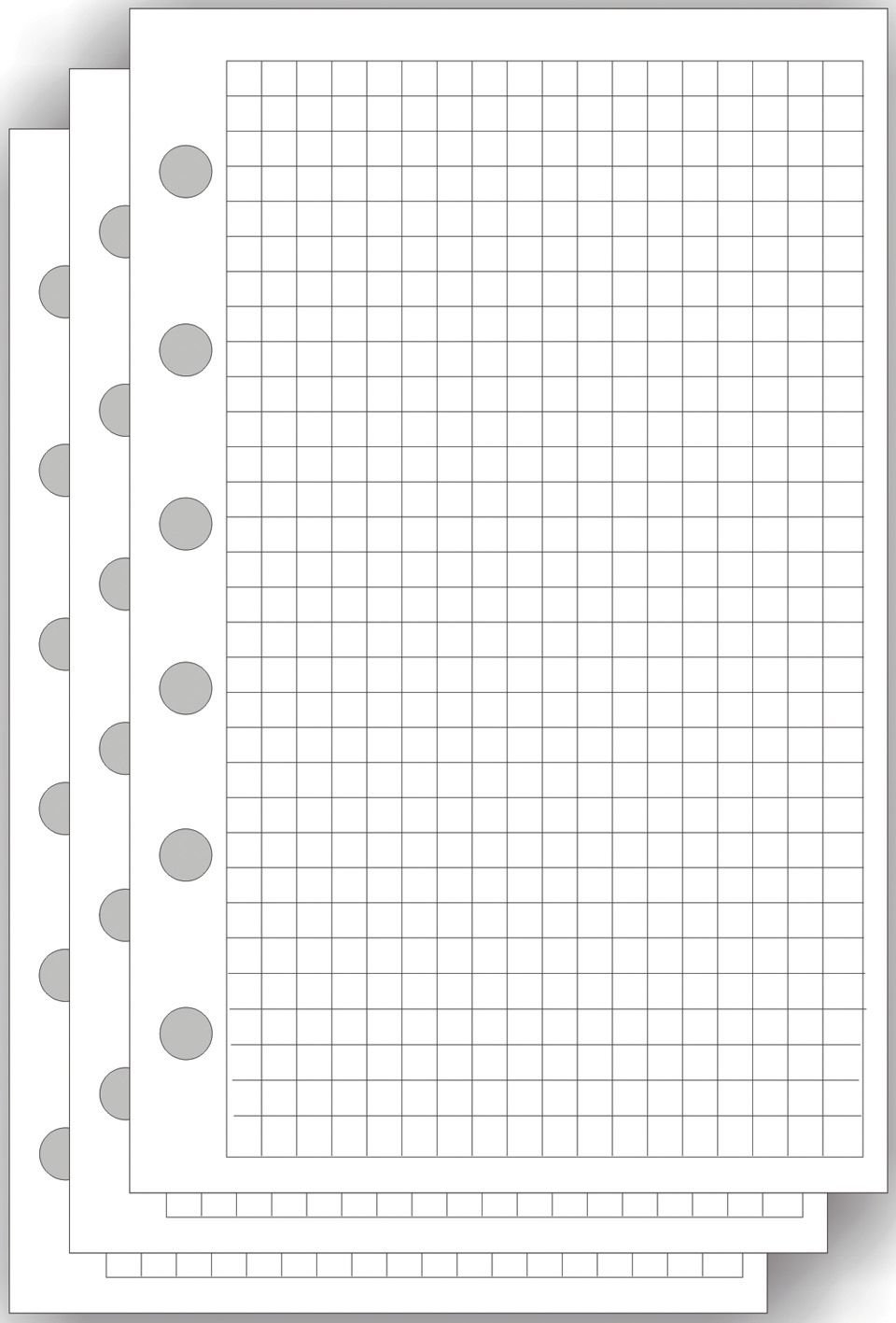 Jüscha Checkered Mat, Including 50 x DIN A6 Sheets, B-2610