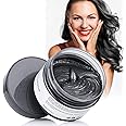 Asocrew Hair Wax Color, Black, Hair Wax Dye Hair Styling Clay 4.23 oz - Easy Washout Black Hair Color Wax for Halloween Party, Cosplay