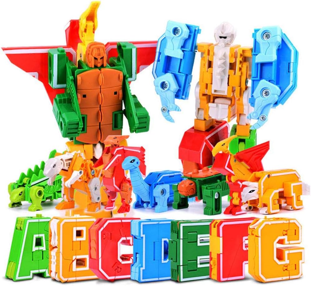 Spelling Aids Toys & Games MOGOI Alphabet Robots Toy for Kids ABCDEFG 7