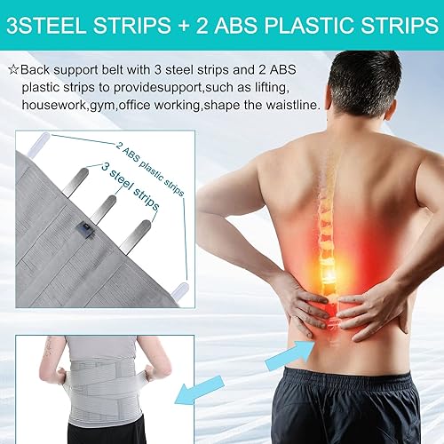 TANDCF Back Support,Entire Back Brace, Lumbar Support Belt for