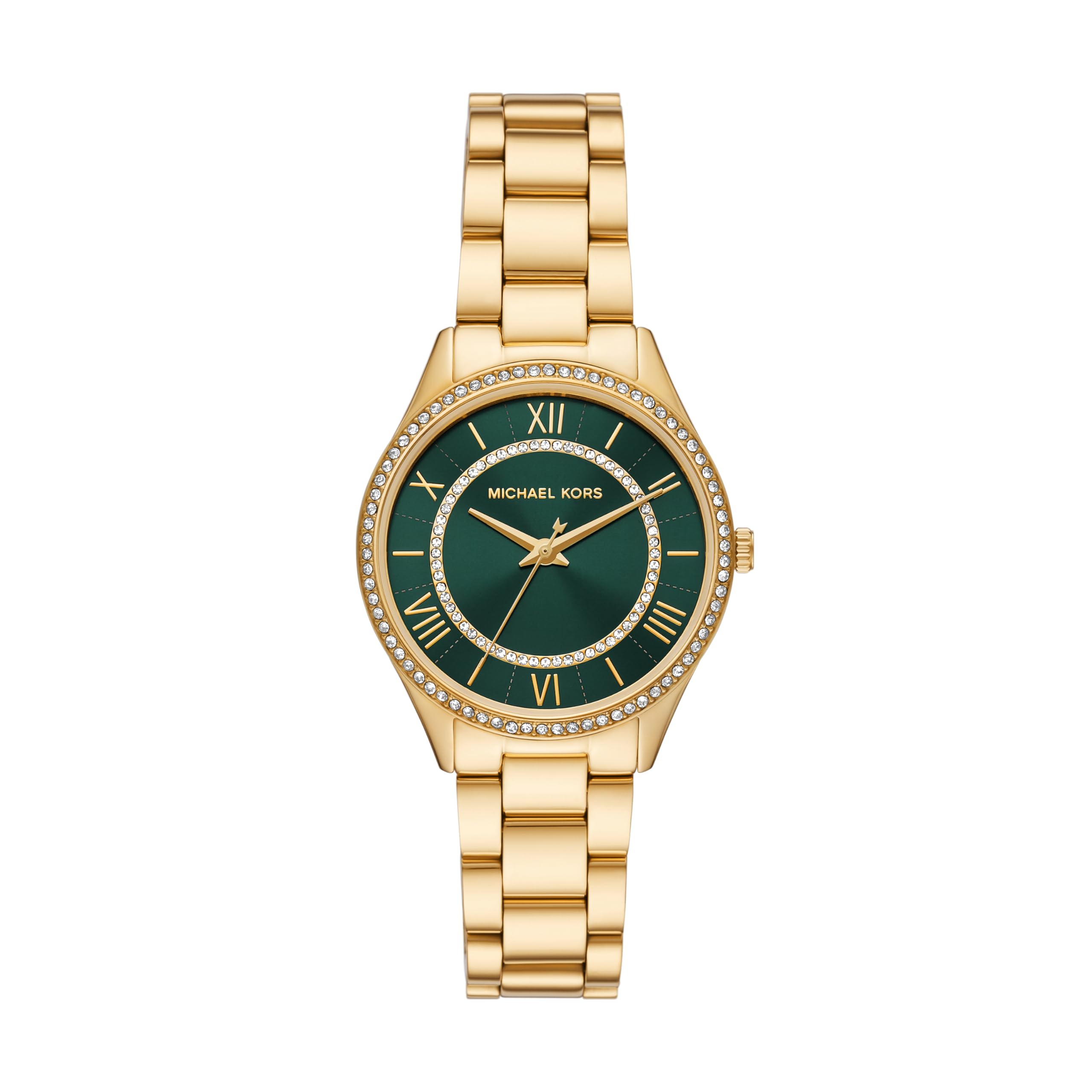 Michael Kors Lauryn Three-Hand Gold-Tone Stainless Steel Women’s Watch (Model: MK4737)