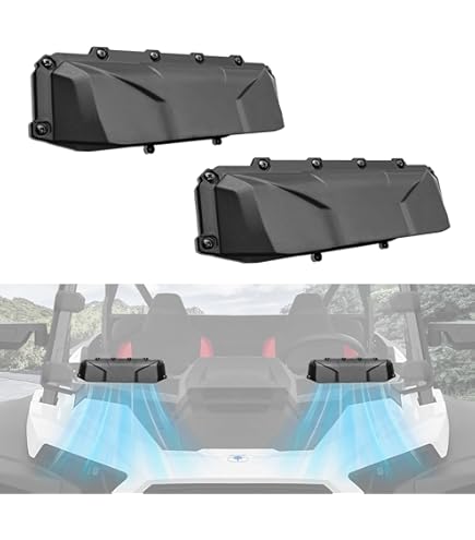 SEIZMIK Toolless Versa-Vent Hard Coated Windshield Kit Compatible With Can-Am - View #7