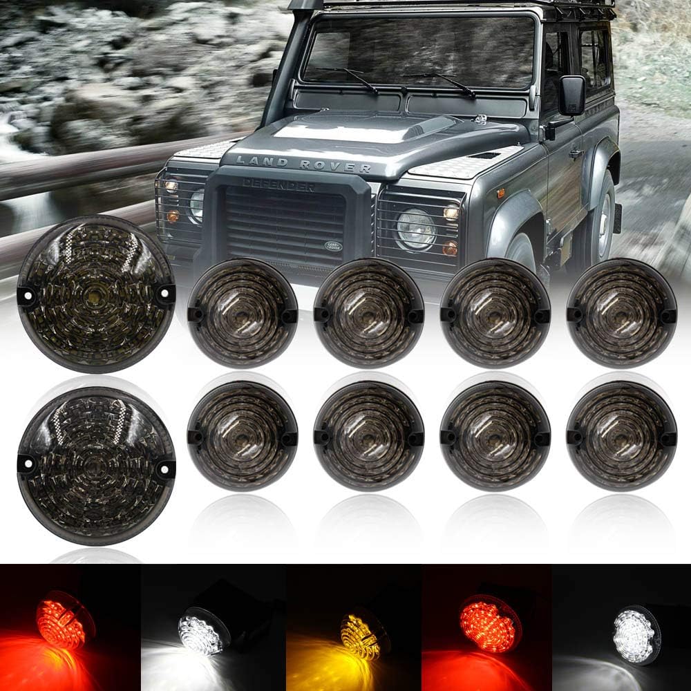 Amazon.fr Defender Update Kit complet de 10 feux de jour LED ronds