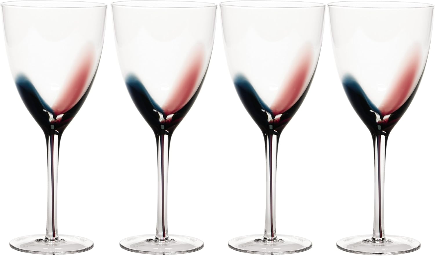 Amazon Com Mikasa Kya Red Wine Glass 13 5 Ounce Set Of 4 Wine