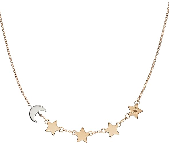 emporio armani silver necklace