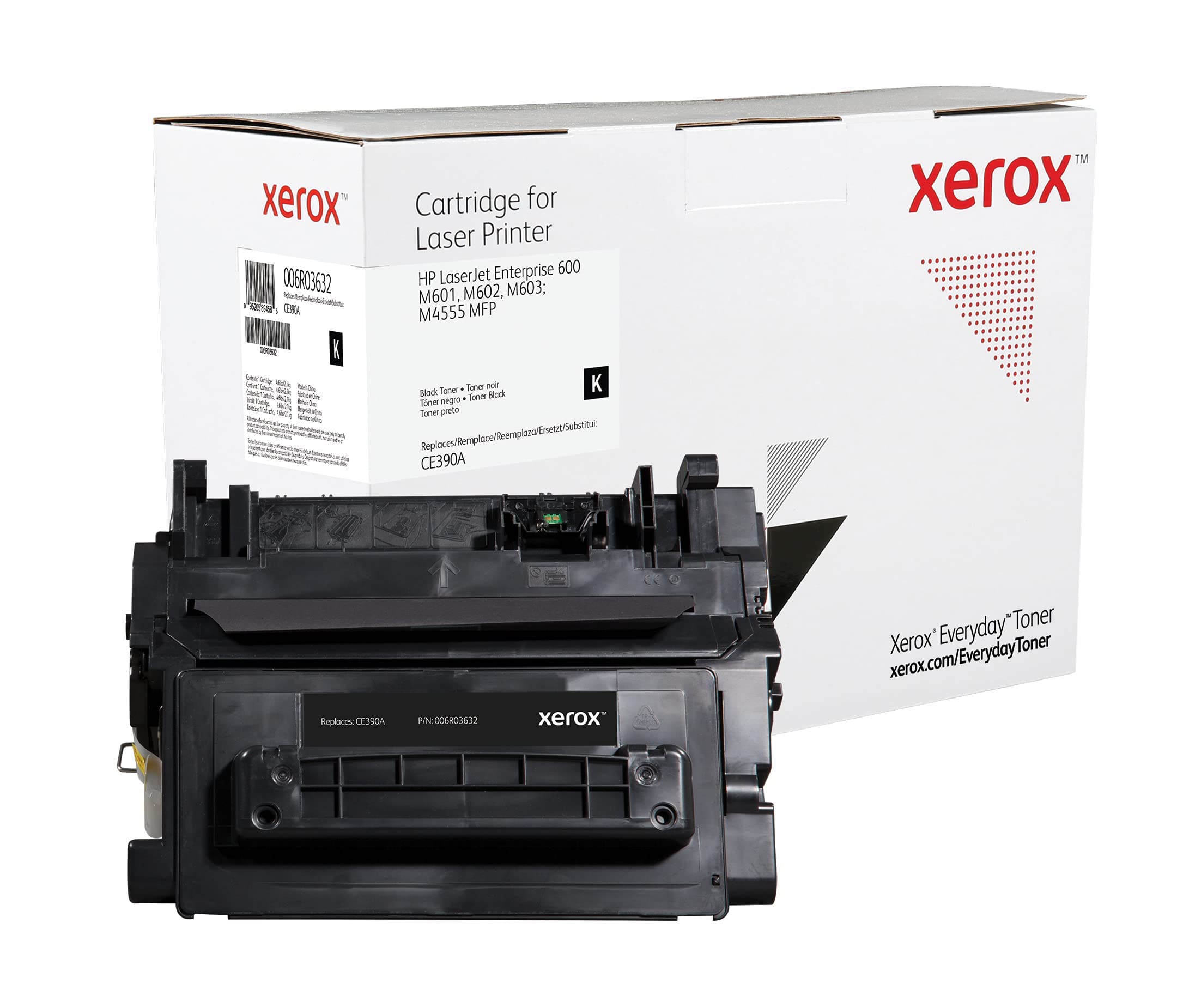 Xerox Everyday Mono Toner compatible with HP 90A (CE390A), Standard Capacity