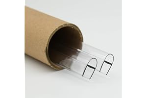 Serene Valley Shower Door Seal Strip for 3/8" Glass, U-Shaped, Super Clear and Strong Material for 3/8" Glass Panels - 78" Strips, 2pcs