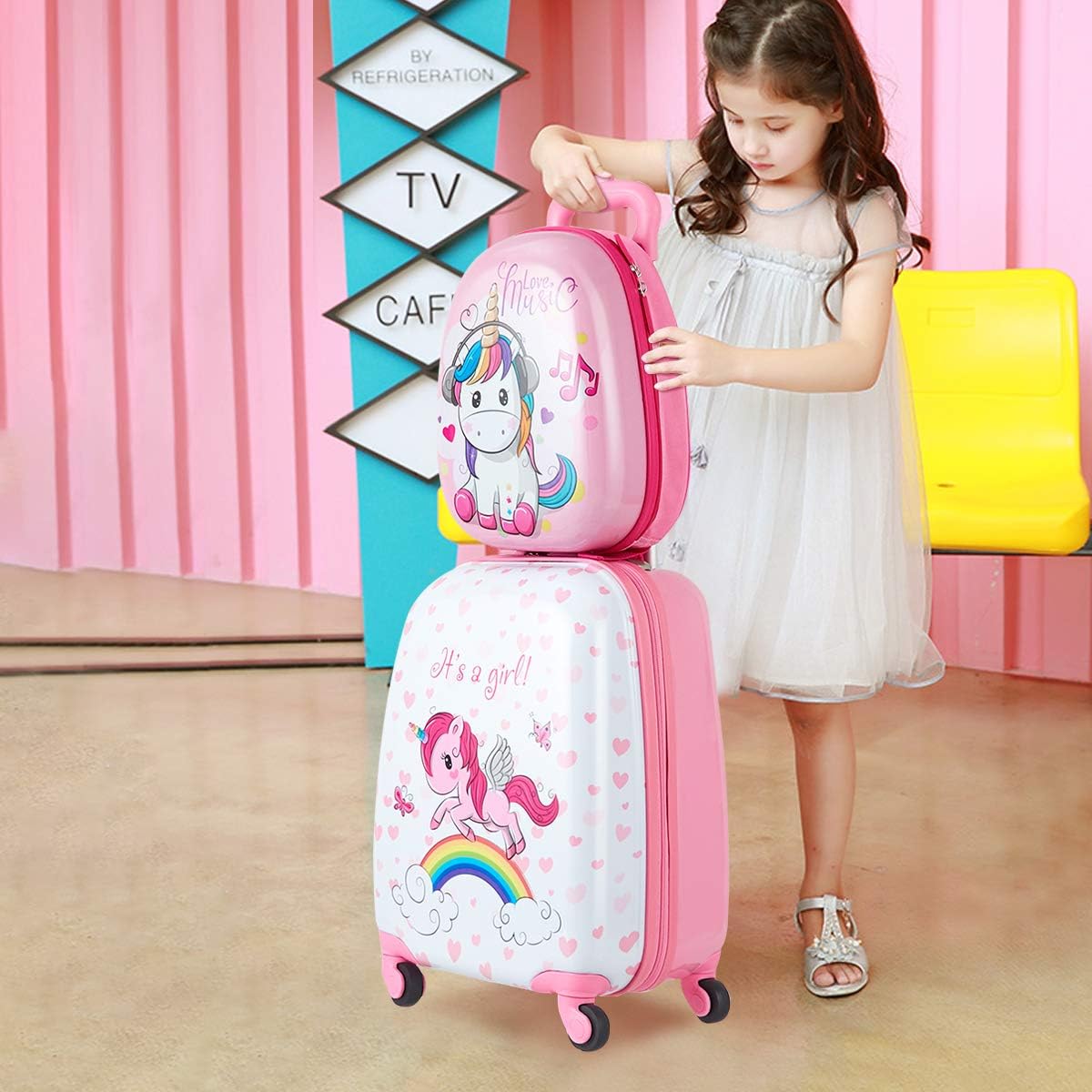 goplus kids luggage