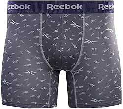 Reebok Men's Boxer Briefs - 4 Pack Soft Mens