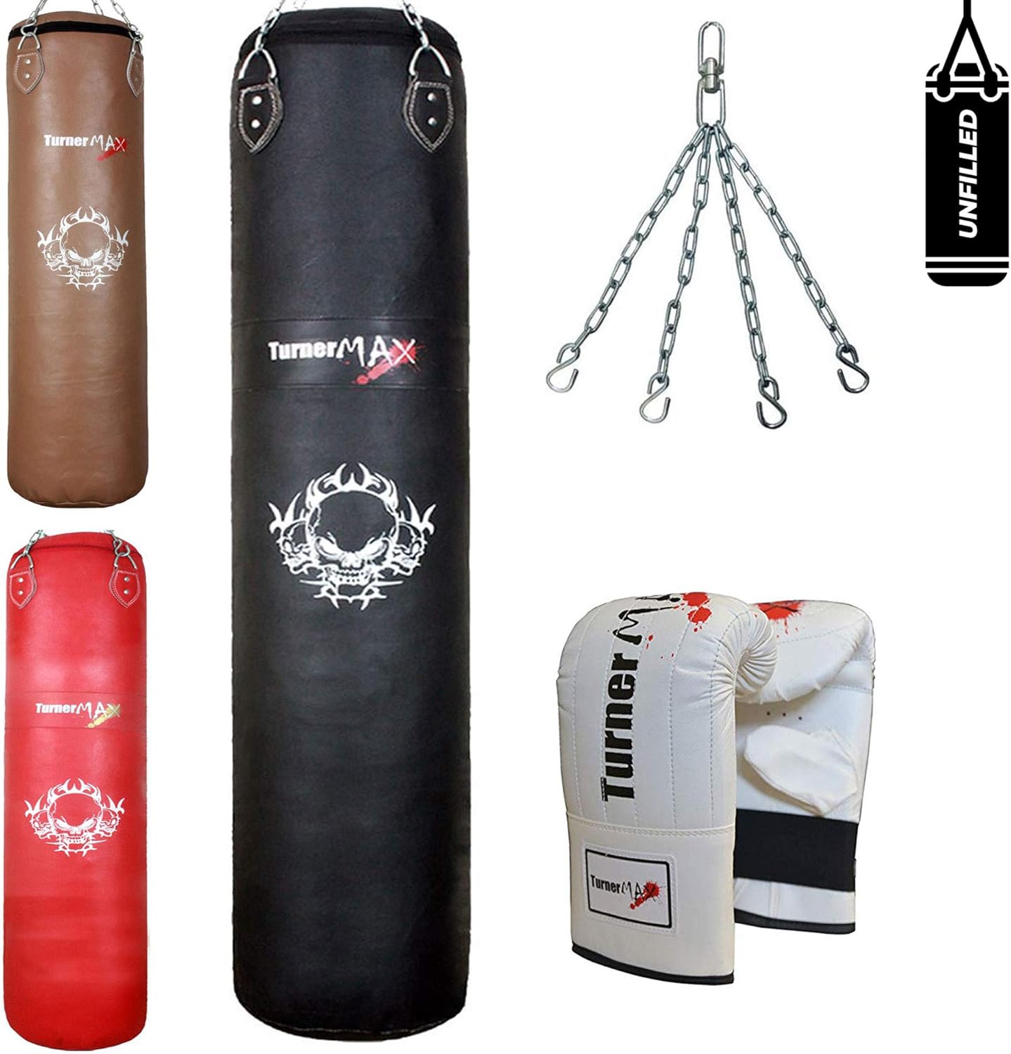 heavy leather punch bag