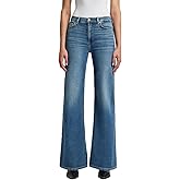 7 for All Mankind Womens Luxe Vintage Ultra High Rise Jo Wide Leg Jeans