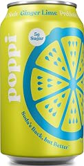 Poppi Lime Ginger Prebiotic Soda, 12 Fz
