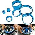 Transmissions Tool Lip Seal Install Protector Kit fit for Ford AOD AODE 4R70W 4R75W (7 PCS)