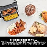 Ninja Combi 12-In-1 Multi-Cooker Oven Air Fryer SFP700UK Grey view 3