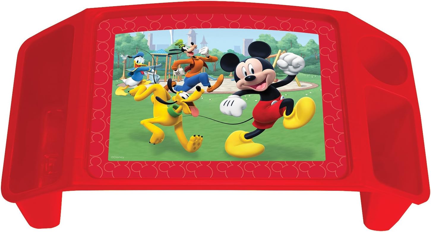 Mickey and the Roadster Racers Activity Tray with 2 Storage Wells & 1 Cup/Pencil/Crayon Holder