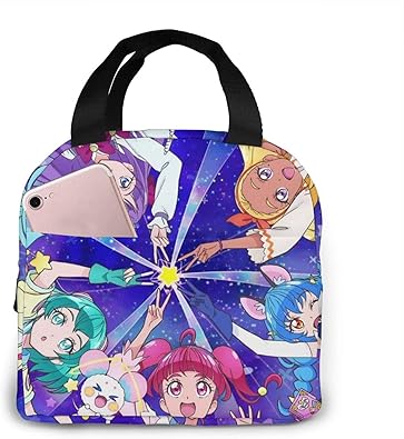 Amazon Co Jp 暖かい心ランチバッグスター トゥインクルプリキュア 1 携帯用ランチバッグ 弁当袋 ランチ バッグ 耐衝撃 保冷 保温 防水 収納 通勤 通校 旅行 子供用 メンズ レディース お弁当 バッグ シューズ バッグ