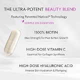 V Vitamini Collagen Supplements for Women - Marine Capsules, Biotin, Zinc view 3