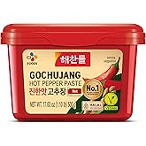 CJ Haechandle Hot Pepper Paste 500g Korean Spicy Red Chile Paste 1.1 lb., Gochujang, 17.63 Ounce