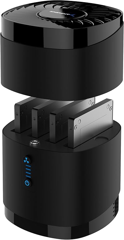 Sabrent 4 Bay 2.5" SSD HDD Docking Station USB 3.0 Offline Clone Fan DS-4SSD