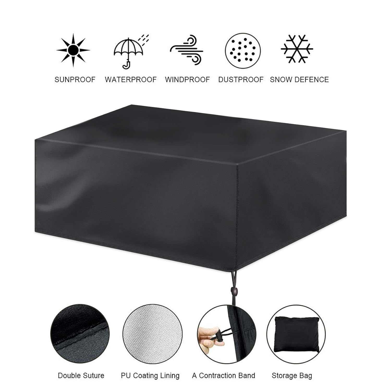 Best 64 in patio table and chair cover