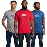 Grunt Style Freedom 3-Pack Men's Patriotic Crew T-Shirt