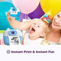 Dragon Touch Instant Print Camera for Kids, Digital