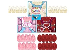 Easter Marshmallow Variety Pack – Dr. P., Cotton Candy & Party Cake – 30 Count Easter Basket Candy