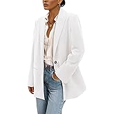PRETTYGARDEN Women's Winter Corduroy Blazers Jackets Dressy Casual Ribbed Long Sleeve Lapel Fashion Work Business Outerwear