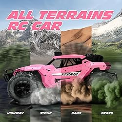 Tecnock Pink RC Car 1/16 Scale Remote Control Car