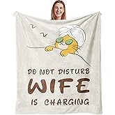 Julazy Anniversary Birthday Gifts for Women from Husband Blanket 50"X60", Wife Birthday Gift Ideas, Wedding Gifts for Wife, Valentines, Mothers Day, Christmas Romantic Gifts Idea for Her