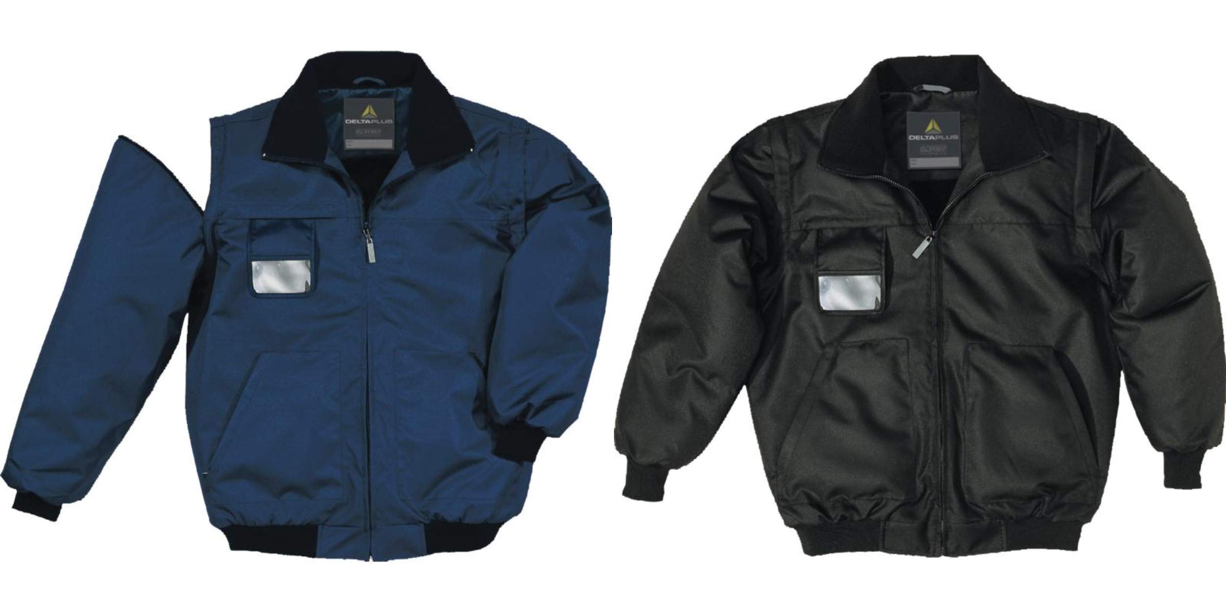 Deltaplus 5428622 Fashion Reno Panoply-Bomber Jacket-Black, Large