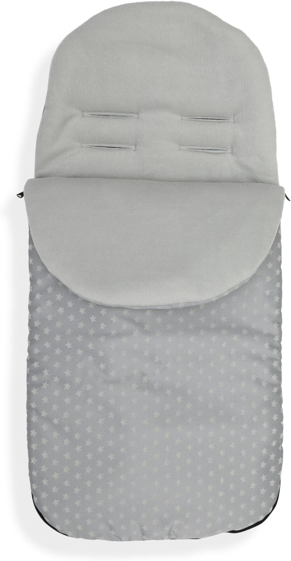 Baby Stroller cosytoes Liner Buggy Padded Luxury Footmuff Waterproof Universal M (P272 /grey fleece)