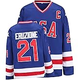 YWIES Youth Hockey Jersey of USA 1980 Olympic Team JerseysStitched Letters and Numbers S-L