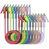 Goupchn 10PCS Alligator Clips Test Leads Dual Ended