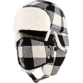 CHOK.LIDS Lumberjack Plaid Winter Trapper Unisex Premium Extra Strength Ear Flap Chin Strap Windproof Outdoor PT201
