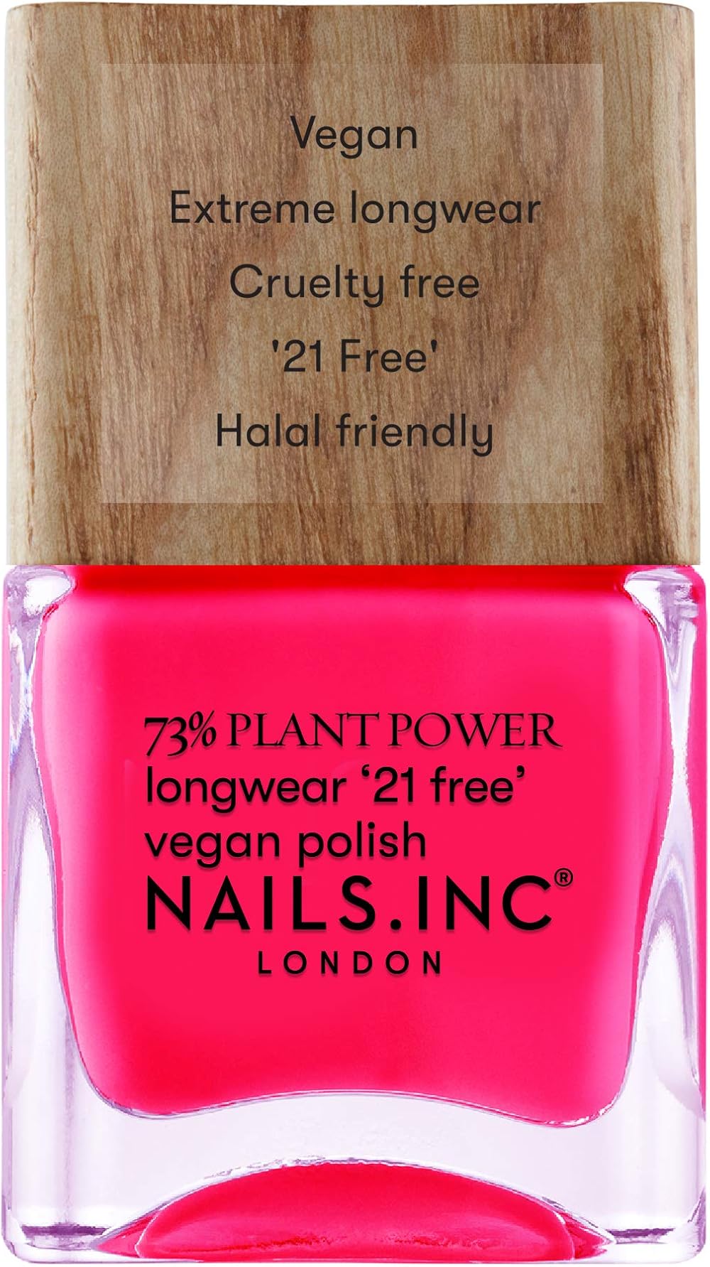 Nails.Inc Plant Power Breathe Pink 1 Count