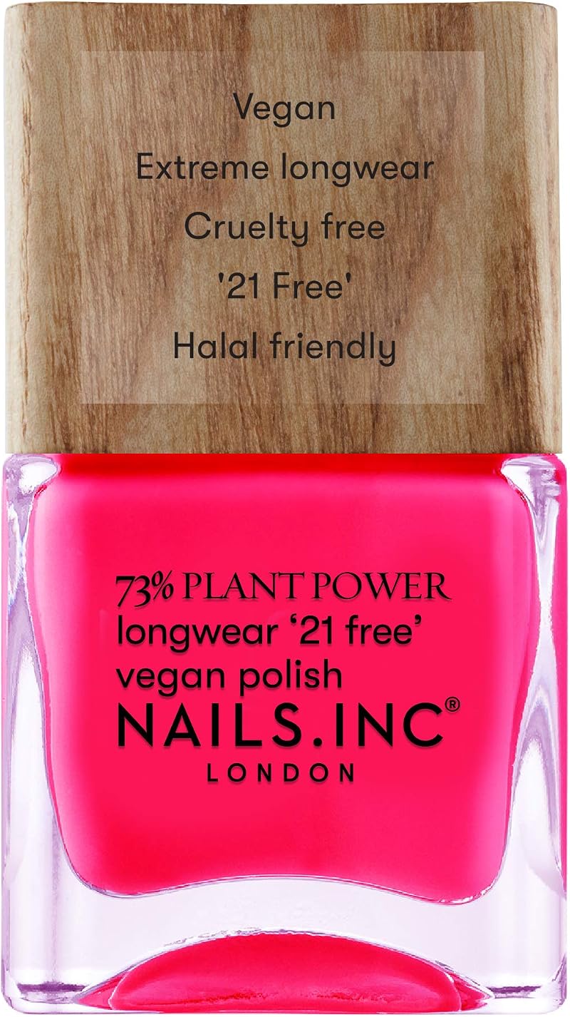 Nails.Inc Plant Power Breathe Pink 1 Count