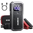 Car Battery Jumper Starter - 3500A Peak Car Jump Start Pack for up to 10.0L Gas and 8.0L Diesel, 80Wh Portable 12V Lithium Jump Box with LCD Display & Dual USB Output, Auto Battery Booster Power Bank