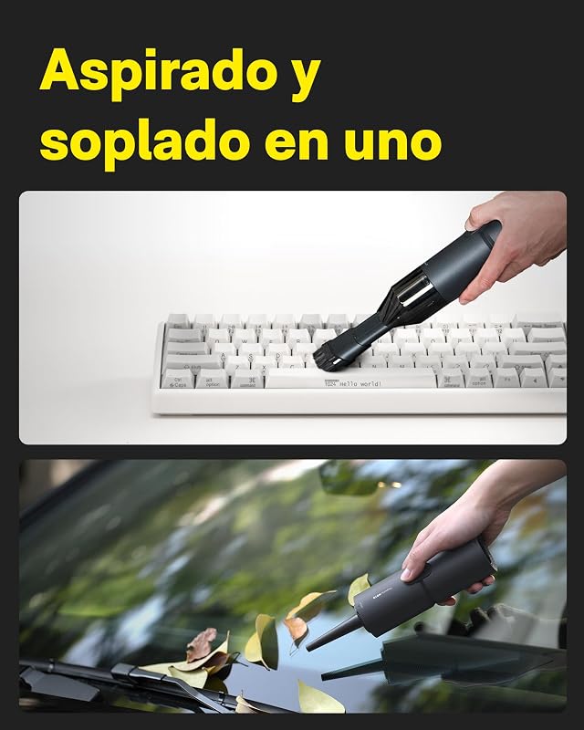 Aspirador de Mão 15000Pa 4in1 Sem Escovas Sem Fitas