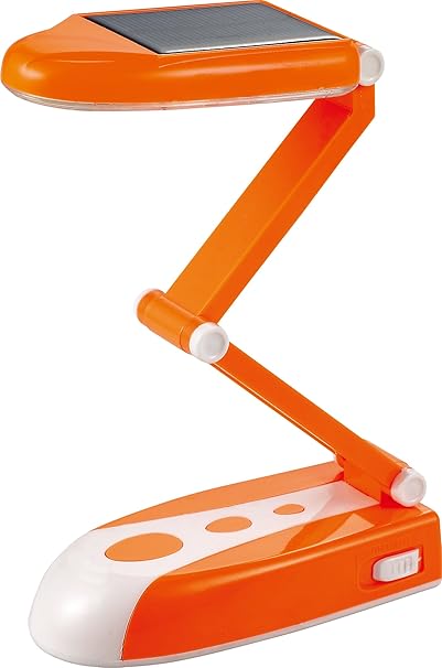 Nishica 31 SMD LED Foldable Rechargeable Reading Table Lamp with in-built Solar Panel