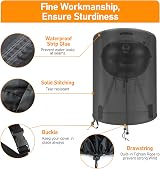 Raweao Kettle BBQ Cover 57cm for Weber 500D Oxford Waterproof Φ71x68cm view 3